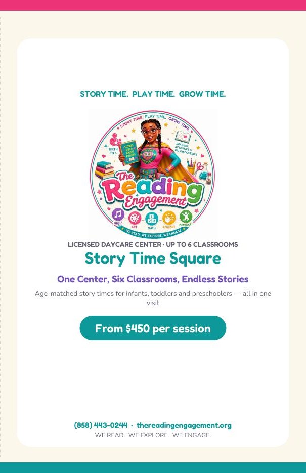 Story Time Square brochure — front cover